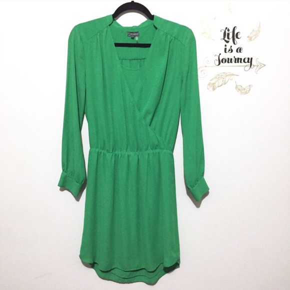 laguna faux wrap gown